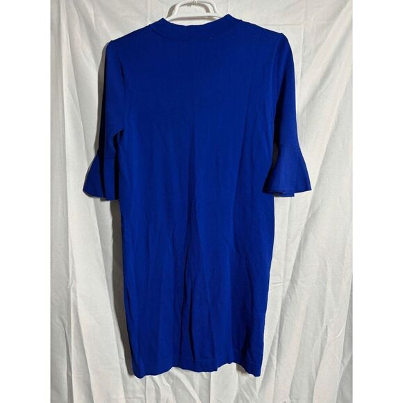 COS Tricot Blue Mini Dress Womens Size XS - Picture 2 of 2